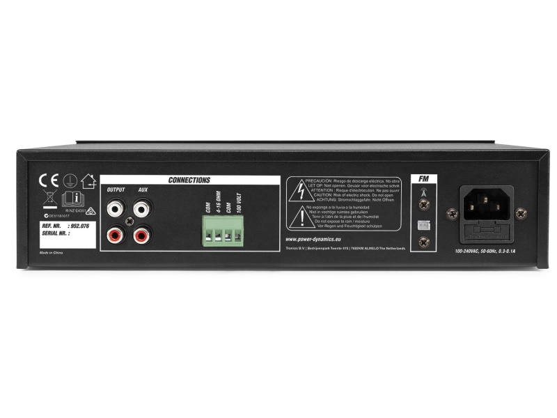 Adastra DM25-- Amplificador 25w USB/sd, Bluetooth y FM